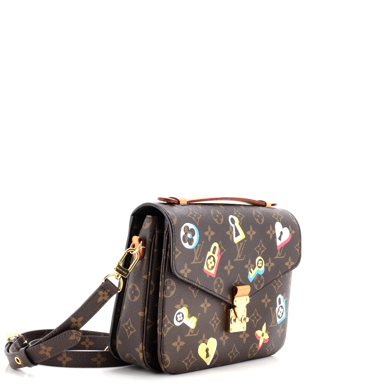 Pochette Metis Limited Edition Love Lock Monogram Canvas - Deep Luxury