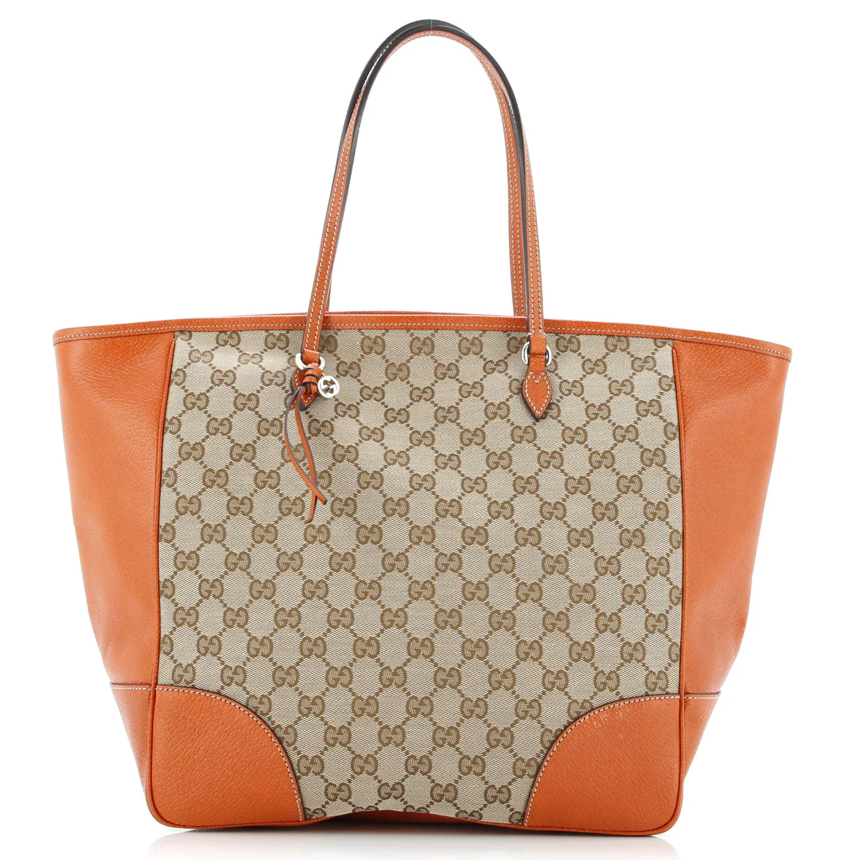 Bree Tote GG Canvas with Leather Medium - Deep Luxury