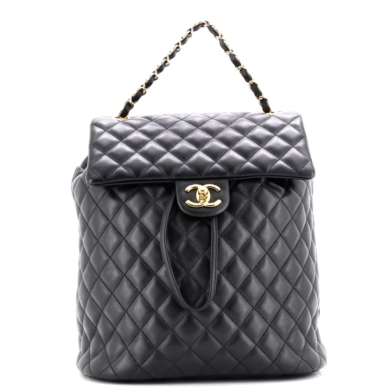 Urban Spirit Backpack Quilted Lambskin Large - Deep Luxury