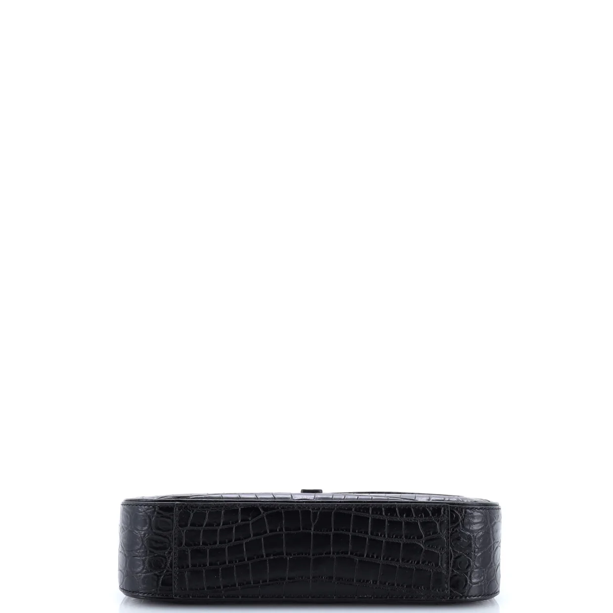 Le 5 a 7 Hobo Crocodile Embossed Leather Small - Deep Luxury