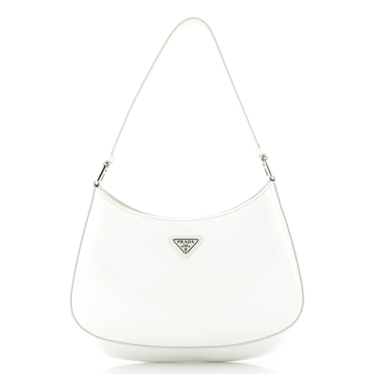 Cleo Shoulder Bag Spazzolato Leather Medium - Deep Luxury