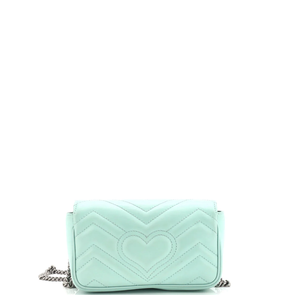 GG Marmont Monochrome Flap Bag Matelasse Leather Super Mini - Deep Luxury