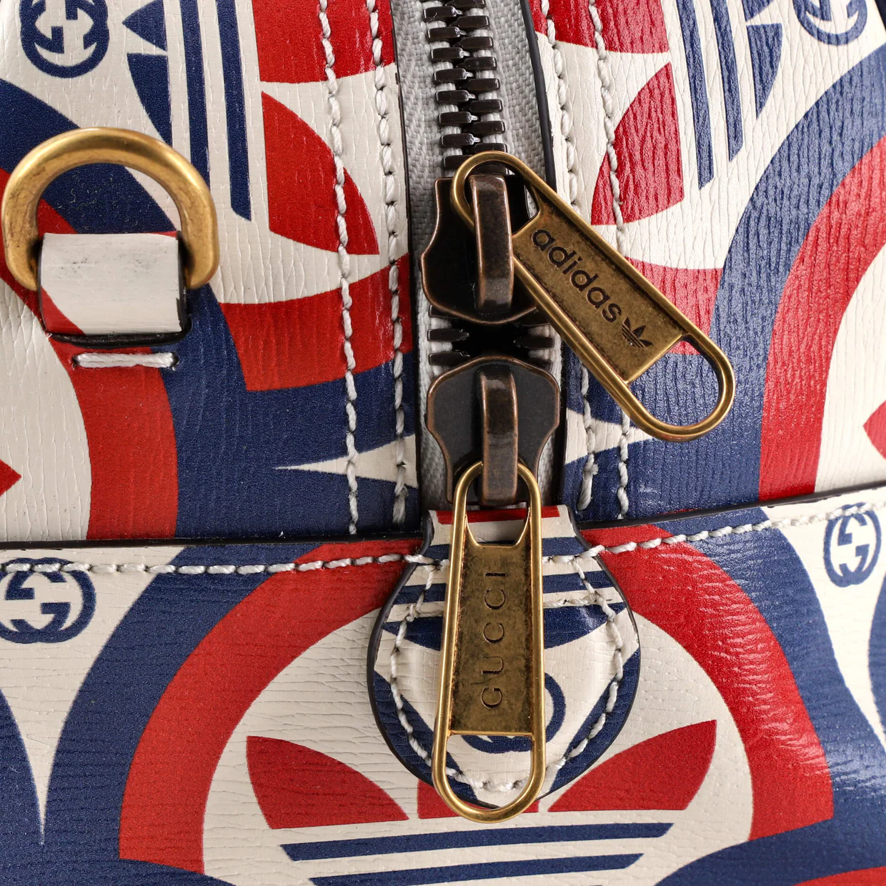 x adidas Duffle Bag Printed Leather Mini - Deep Luxury