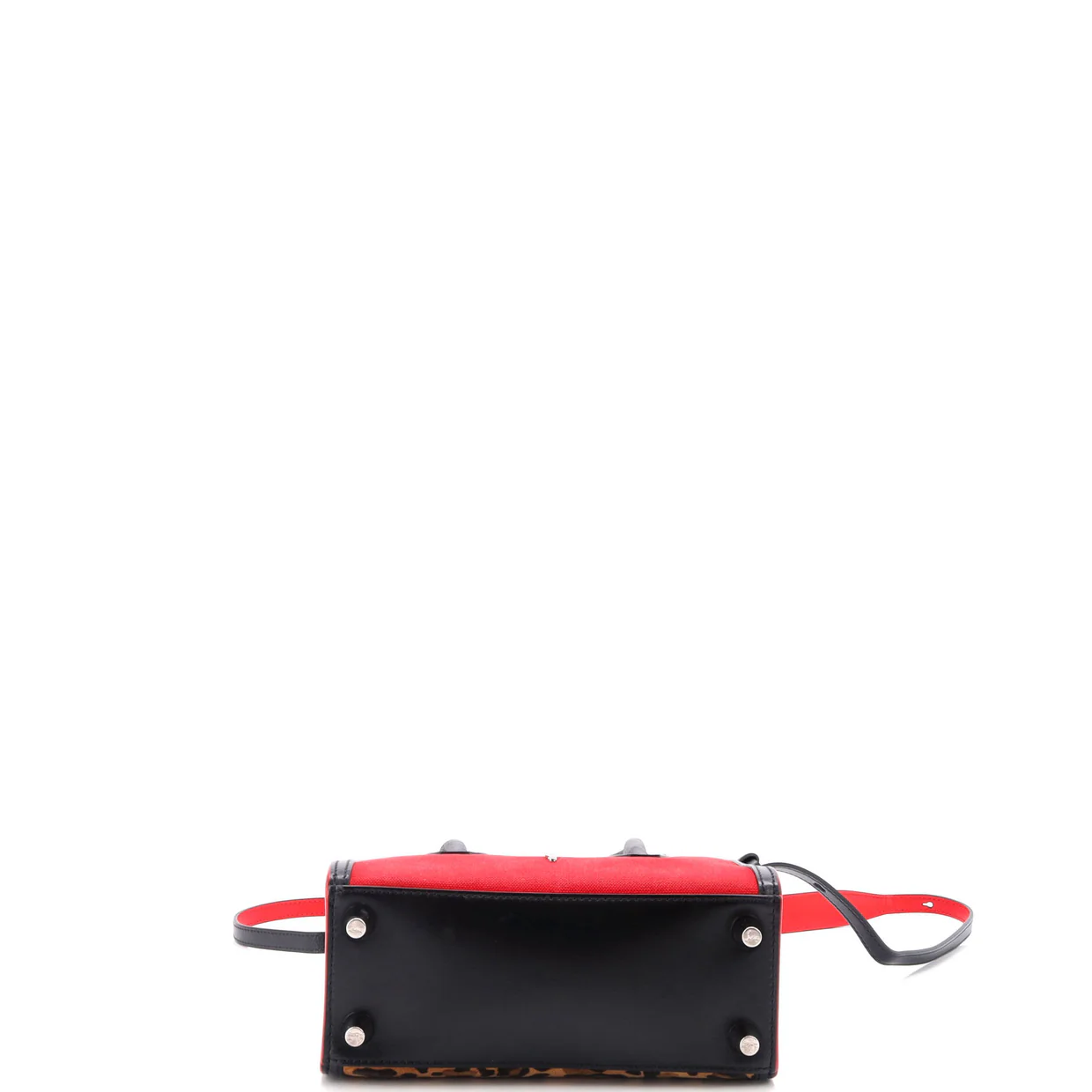 Paloma Tote Canvas and Printed Suede Mini - Deep Luxury