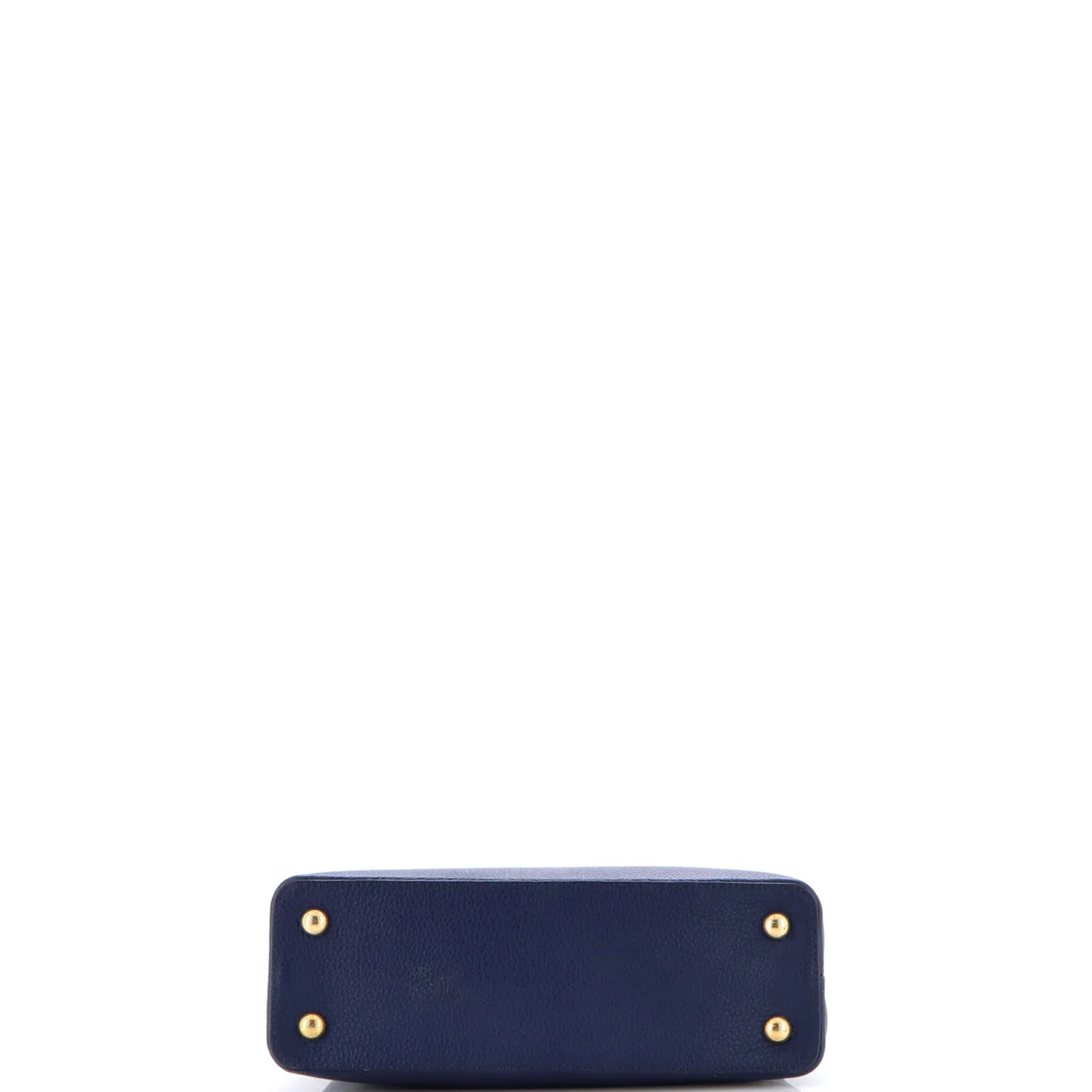 Capucines Bag Leather with Python PM - Deep Luxury