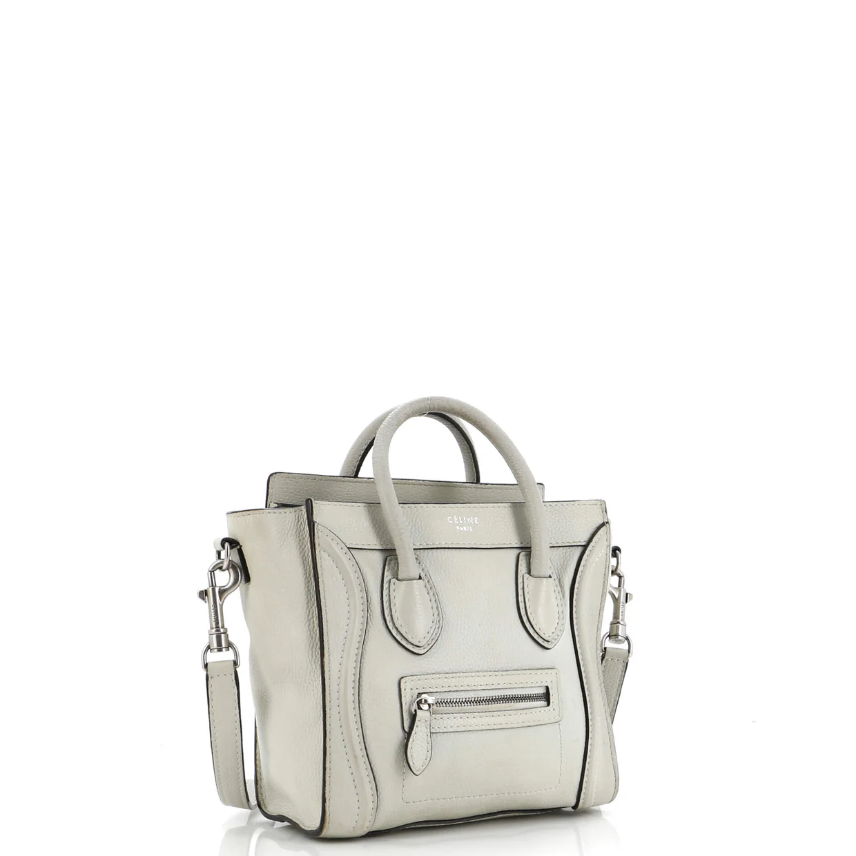 Luggage Bag Grainy Leather Nano - Deep Luxury