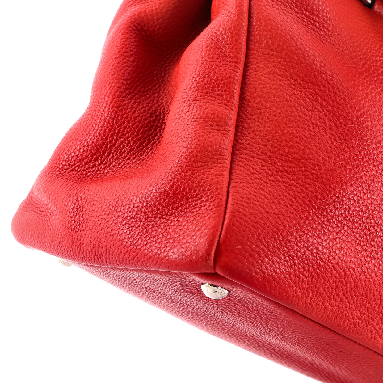 Convertible Shopping Tote Vitello Daino Medium - Deep Luxury