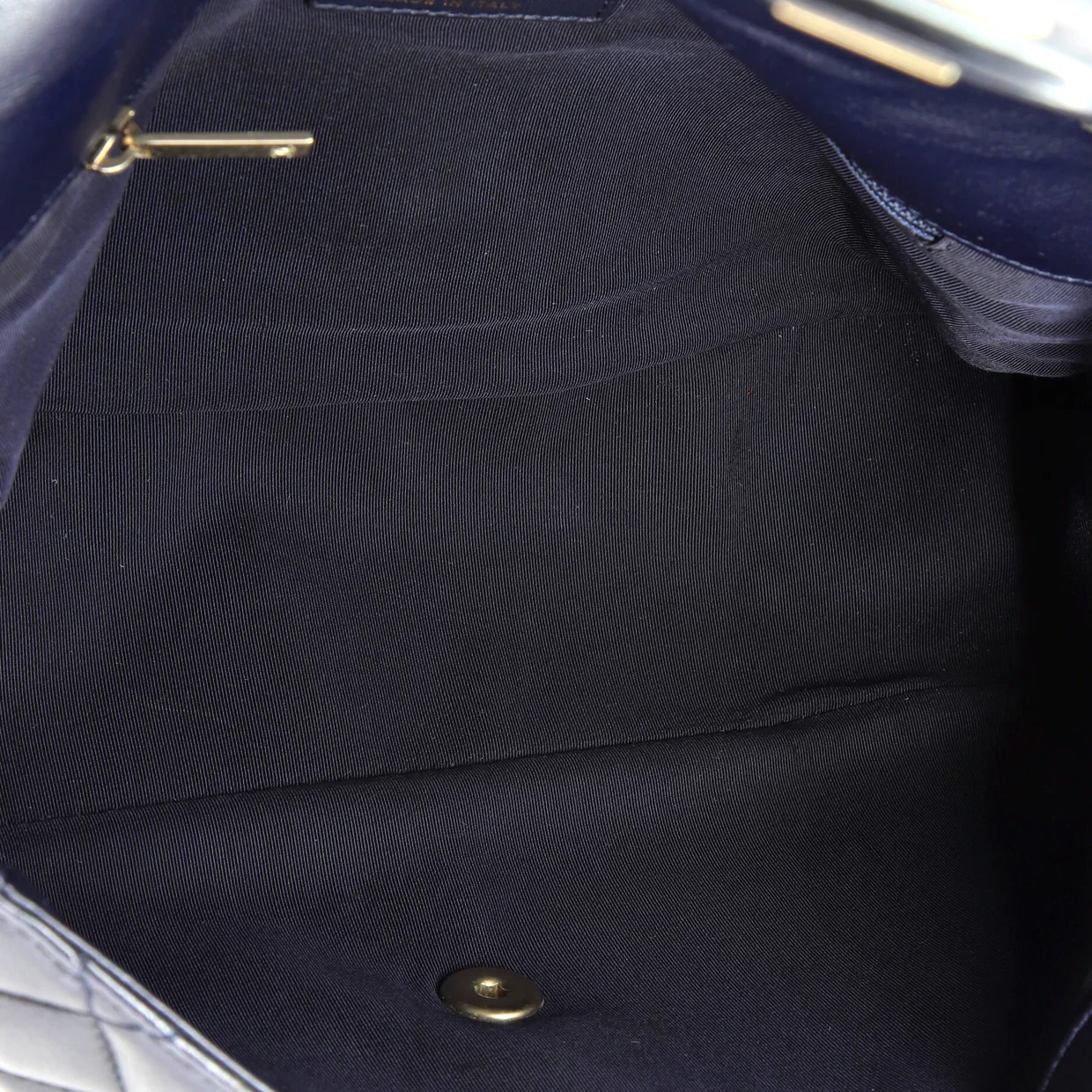 Mademoiselle Chic Flap Bag Quilted Lambskin Jumbo - Deep Luxury