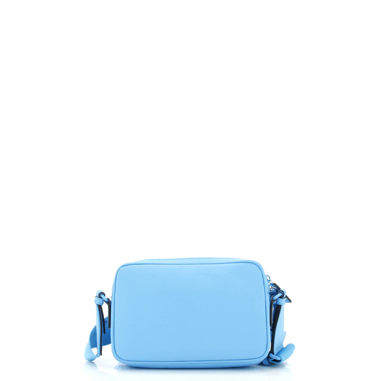 Front Zip Crossbody Bag GG Rubber Effect Leather Small - Deep Luxury