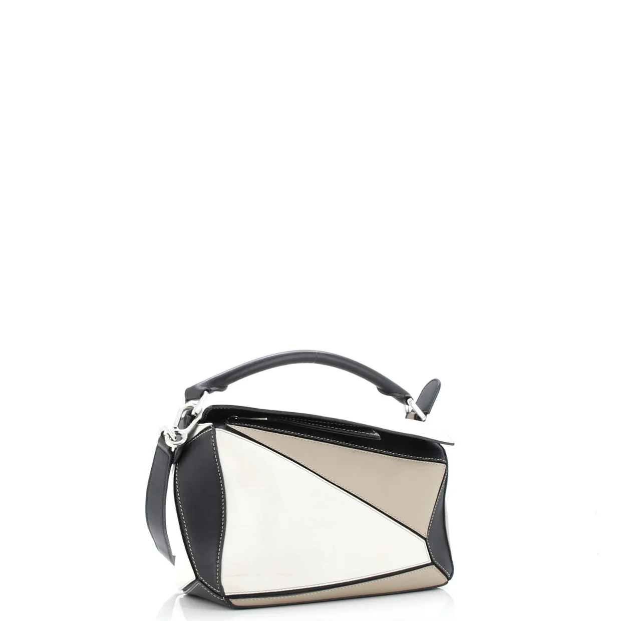 Puzzle Bag Leather Small - Deep Luxury