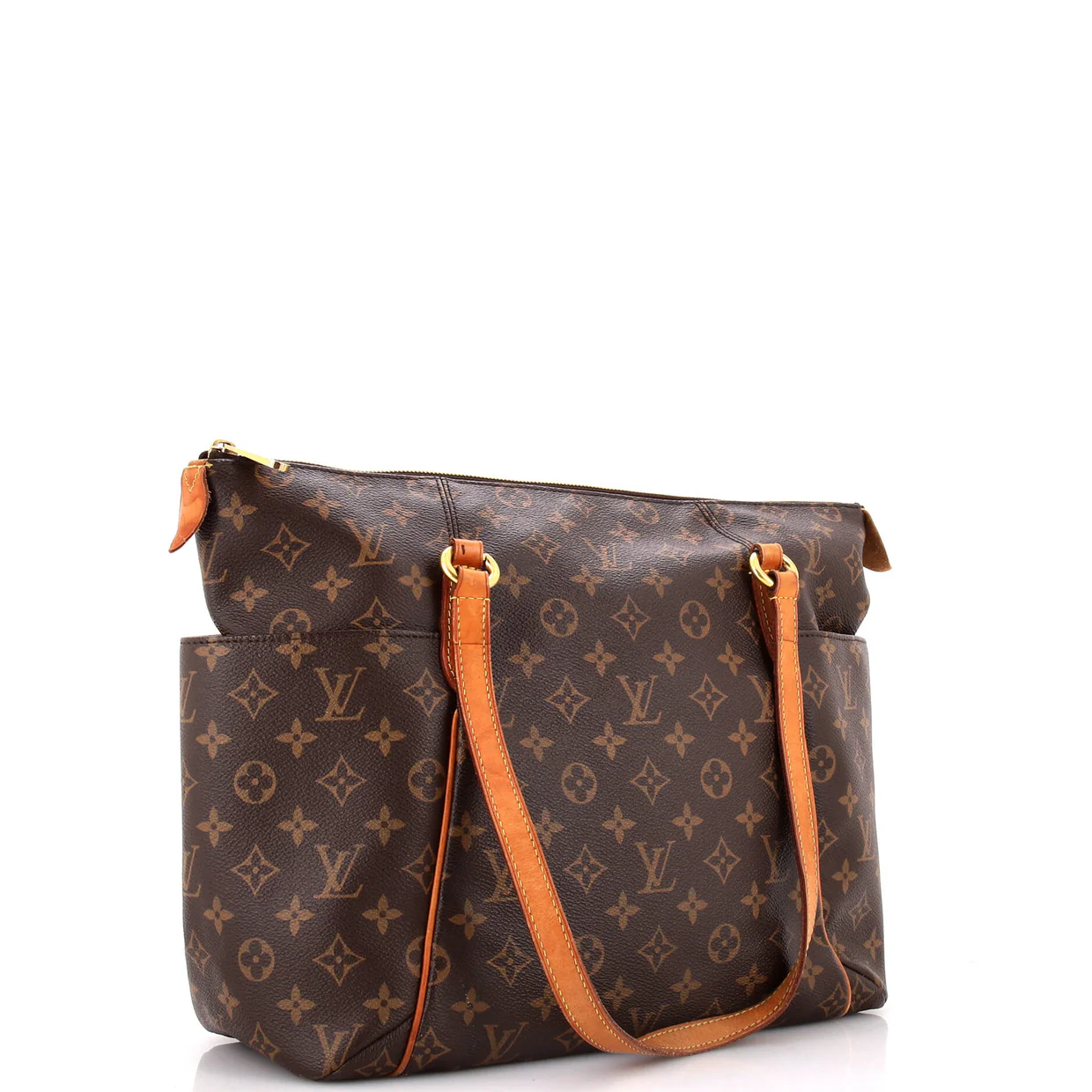Totally Handbag Monogram Canvas MM - Deep Luxury