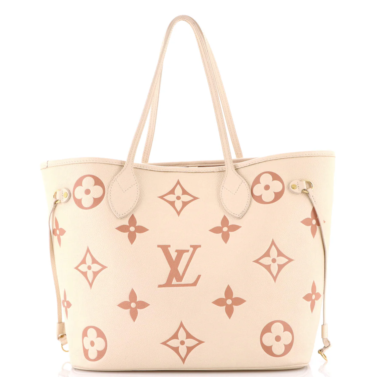 Neverfull NM Tote Bicolor Monogram Empreinte Giant MM - Deep Luxury