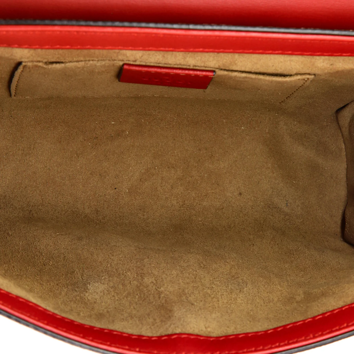 Padlock Shoulder Bag GG Coated Canvas and Leather Small - Deep Luxury