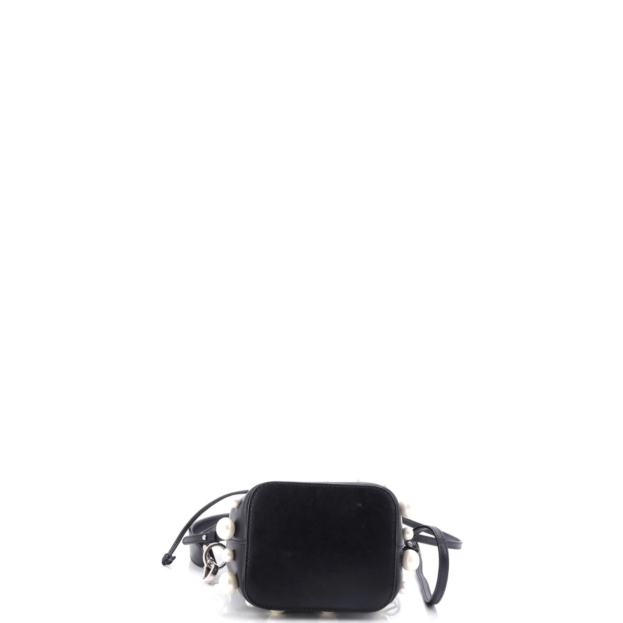 Mon Tresor Bucket Bag Embellished Leather Mini - Deep Luxury