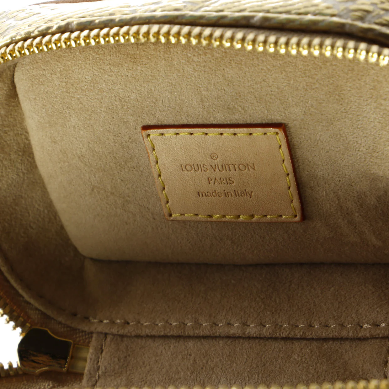 Vanity Case Monoglam Jacquard Canvas Micro - Deep Luxury