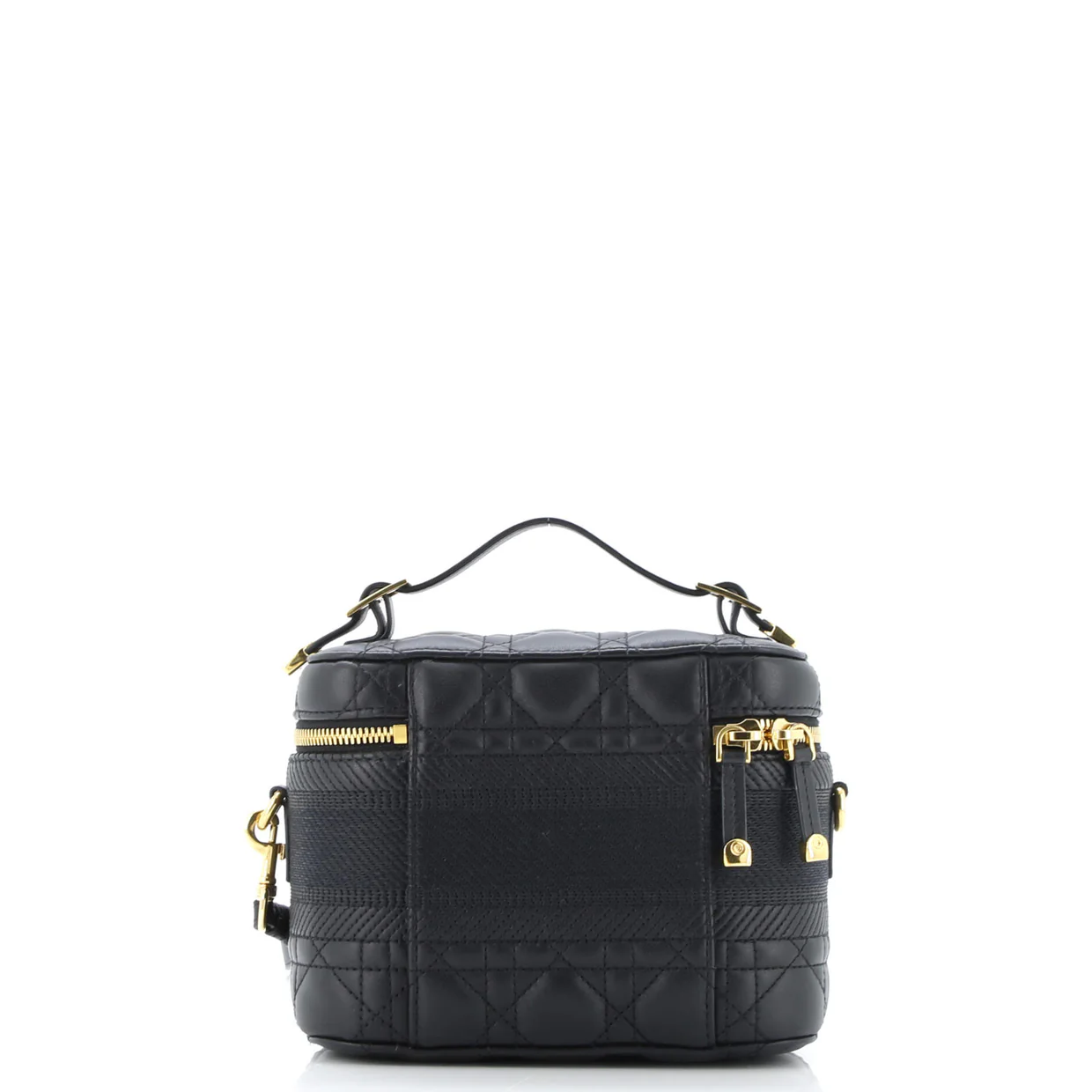 DiorTravel Convertible Vanity Case Cannage Quilt Lambskin Small - Deep Luxury