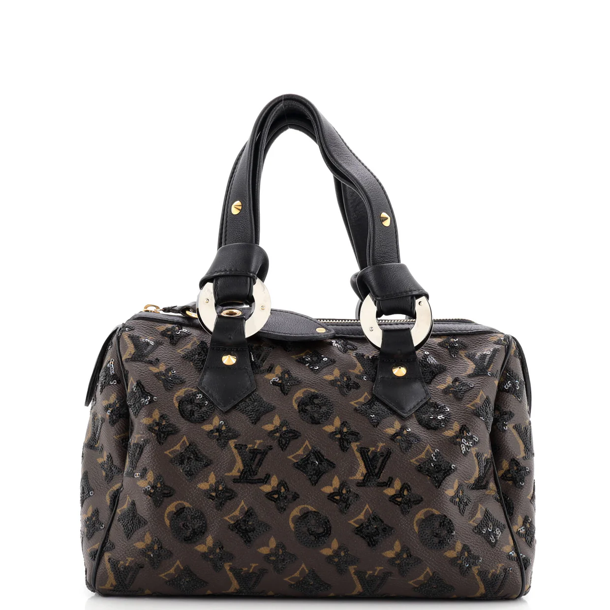 Speedy Handbag Limited Edition Monogram Eclipse Sequins 28 - Deep Luxury