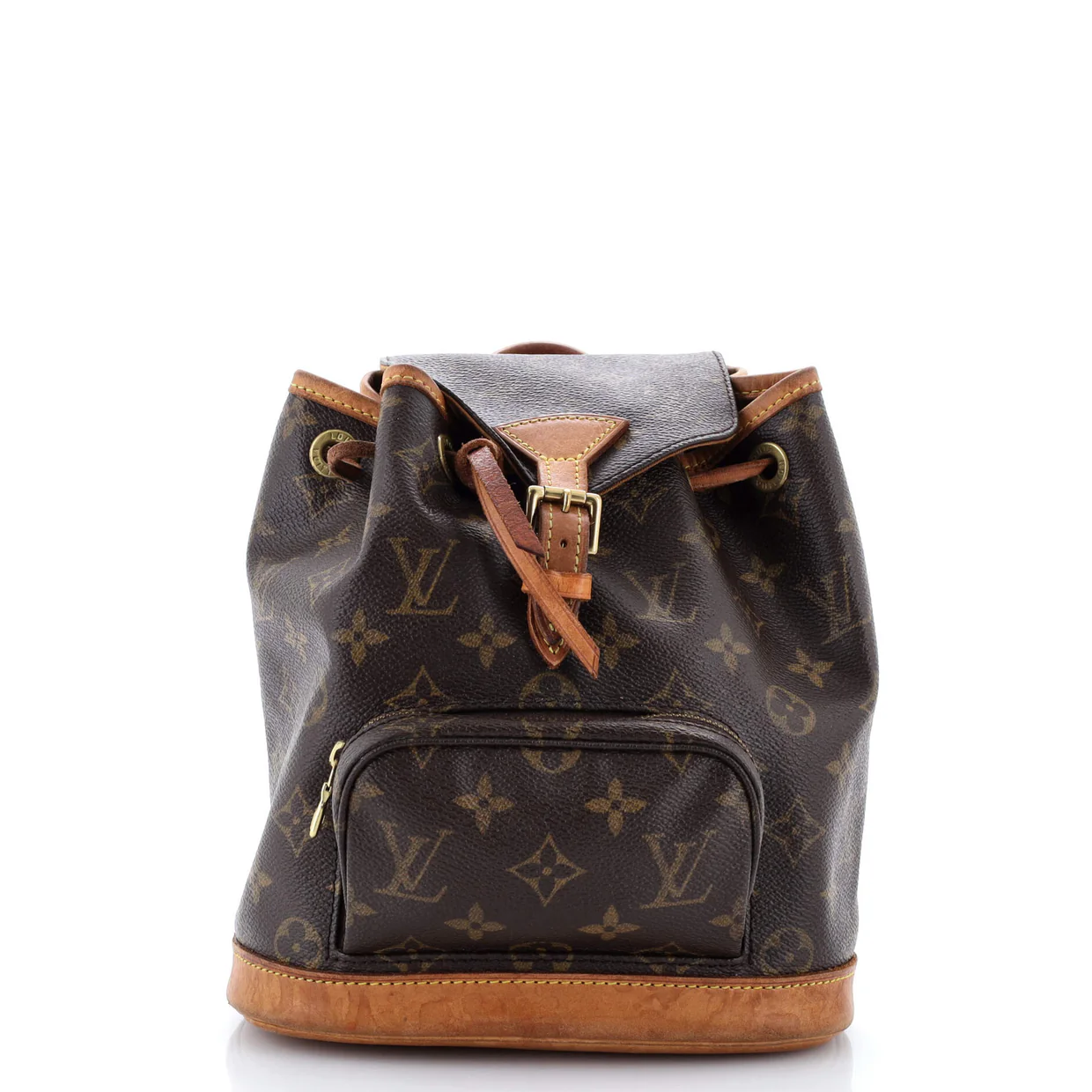 Vintage Montsouris Backpack Monogram Canvas PM - Deep Luxury