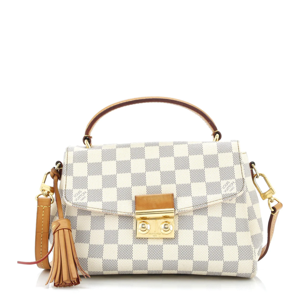 Croisette Handbag Damier - Deep Luxury