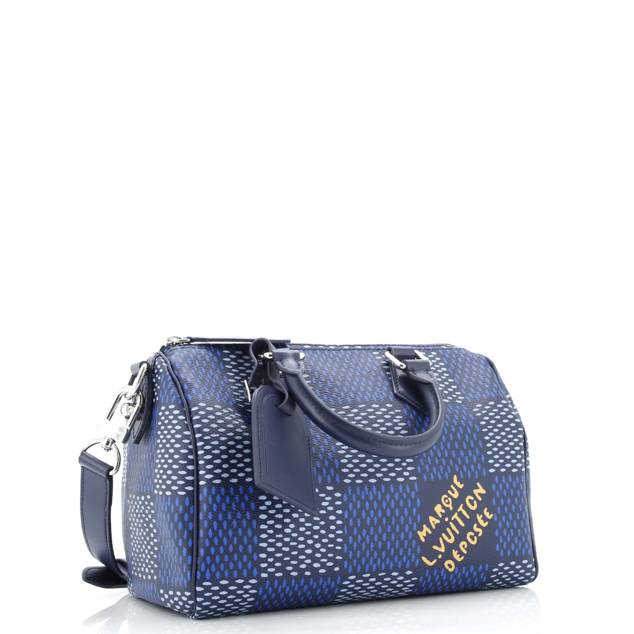 Speedy Bandouliere Bag Limited Edition Damier Heritage Canvas 25 - Deep Luxury