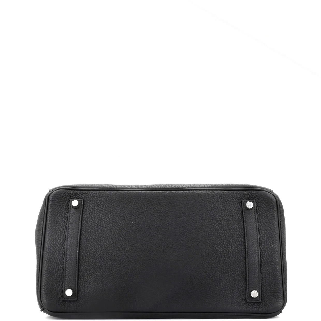 Birkin Handbag Noir Togo with Palladium Hardware 35 - Deep Luxury