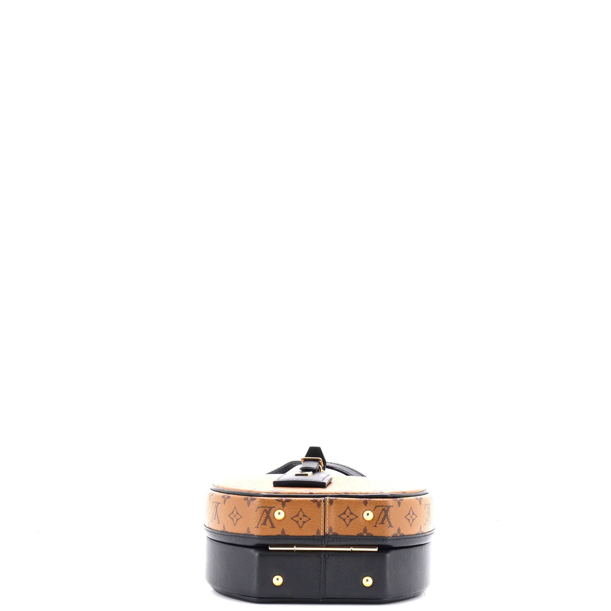 Petite Boite Chapeau Bag Reverse Monogram Canvas - Deep Luxury