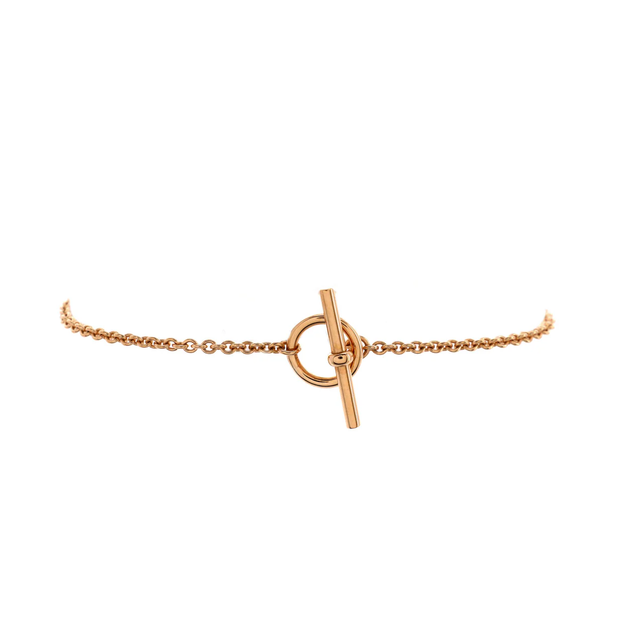 Chaine d'Ancre Punk Bracelet 18K Rose Gold Mini - Deep Luxury