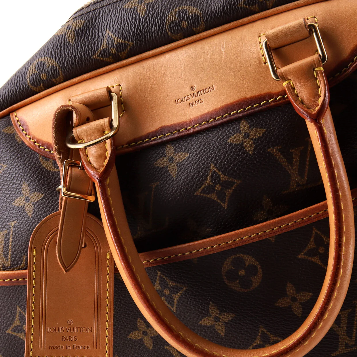 Deauville Handbag Monogram Canvas - Deep Luxury