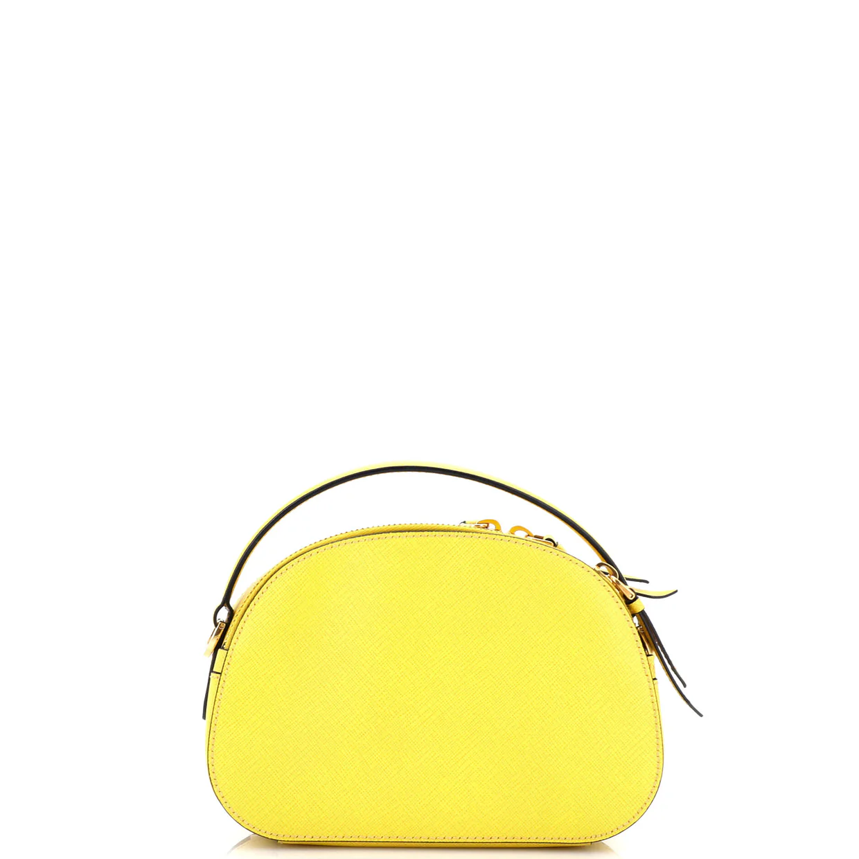 Odette Top Handle Bag Saffiano Leather Small - Deep Luxury