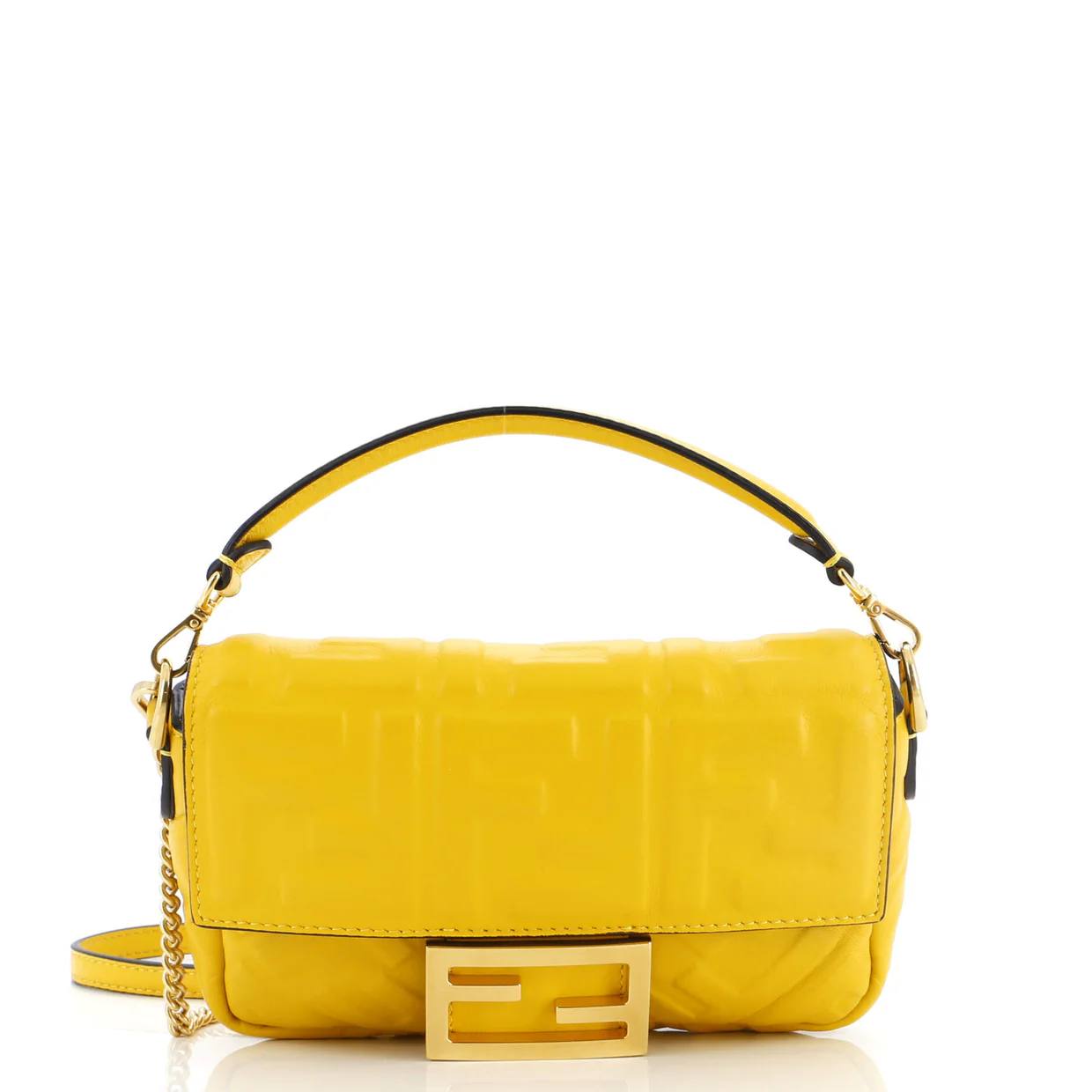Baguette NM Bag Zucca Embossed Leather Mini - Deep Luxury