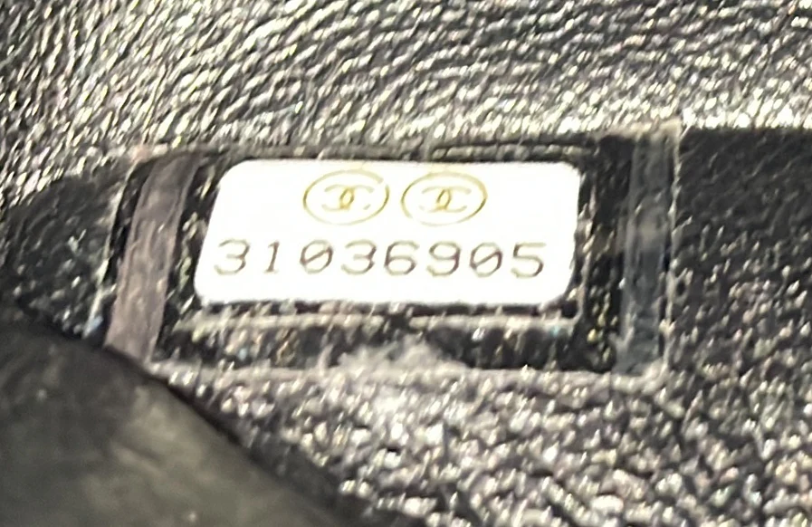 Classic Double Flap Bag Chevron Caviar Small - Deep Luxury