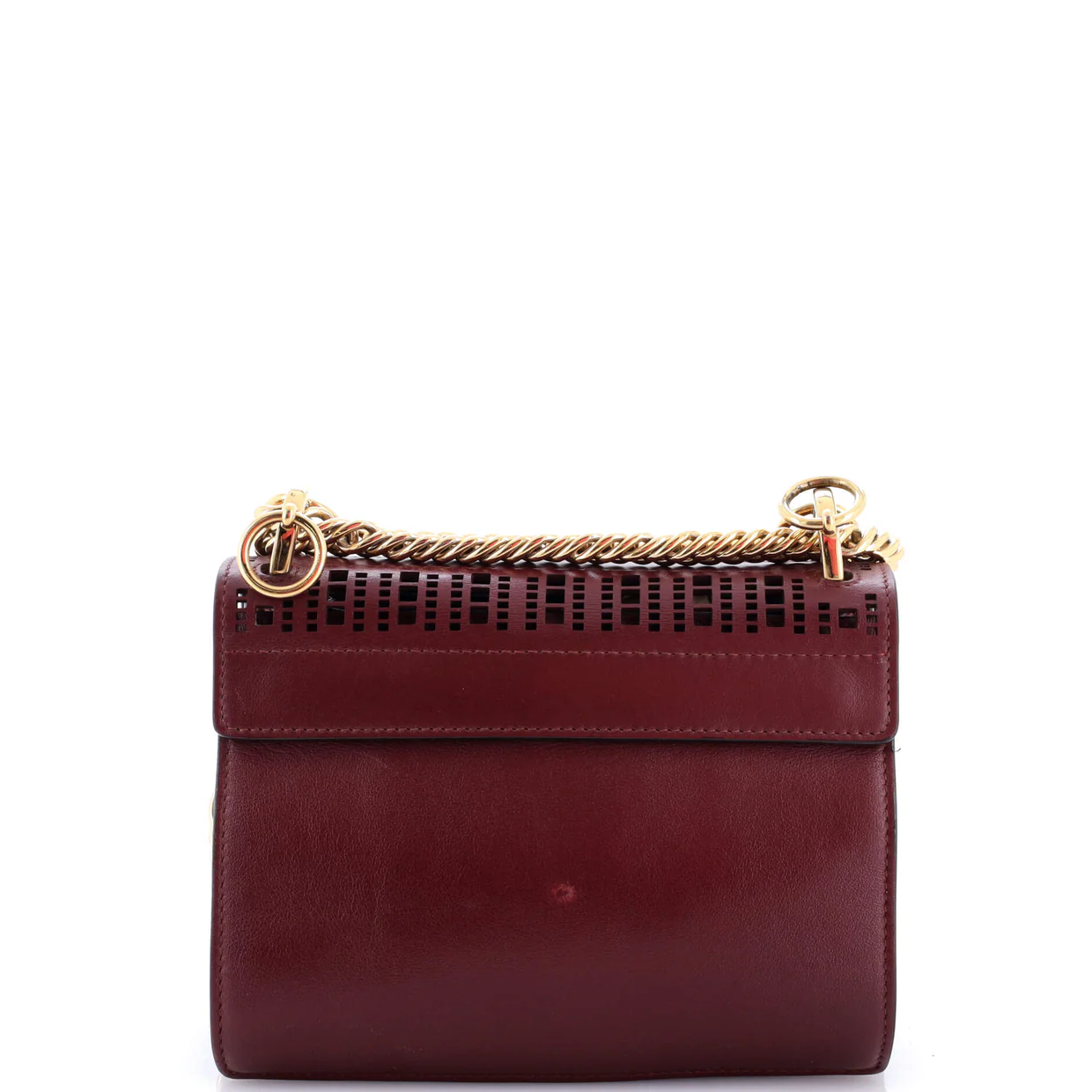 Kan I Bag Laser Cut Leather Small - Deep Luxury