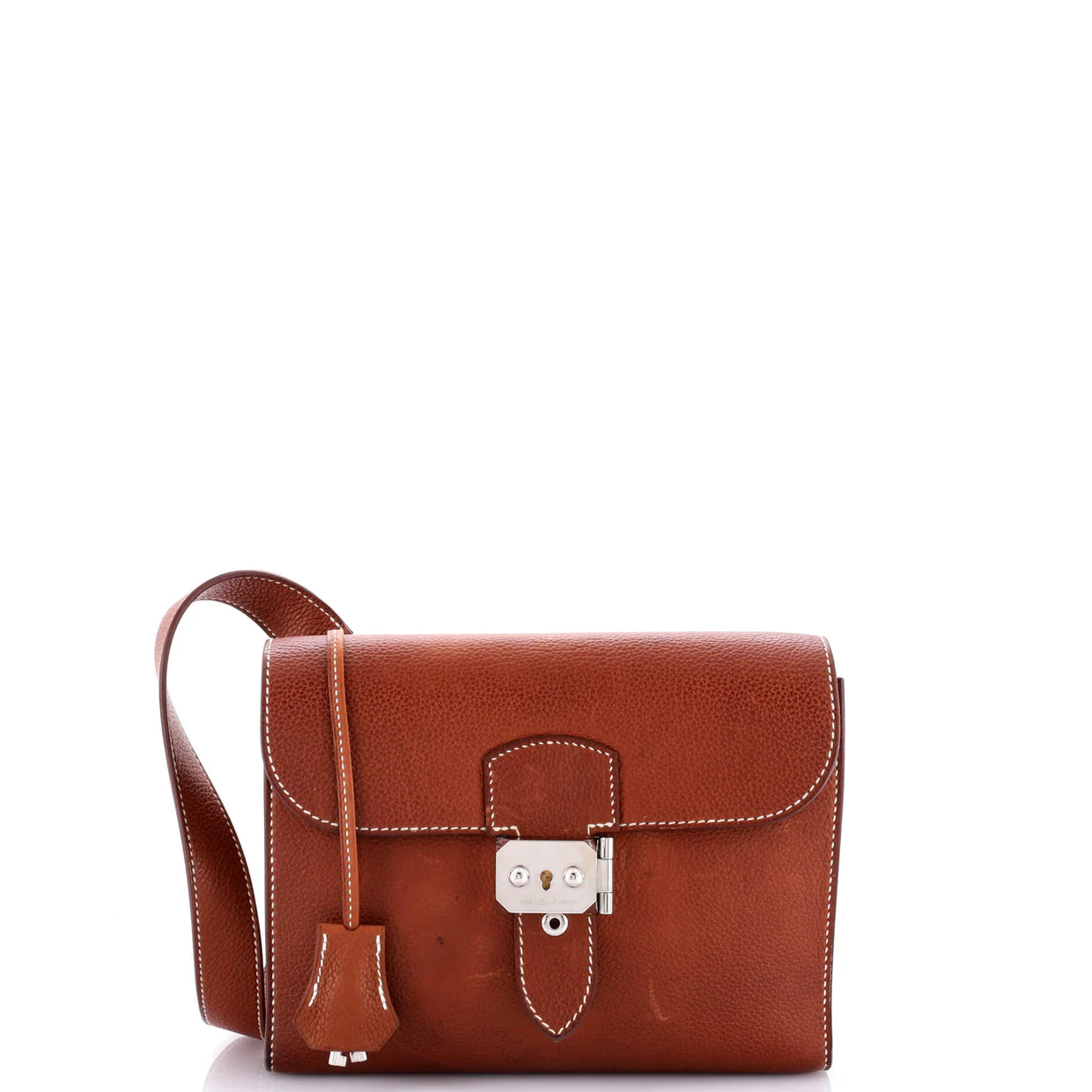 Sac a Depeches Messenger Bag Barenia Faubourg 21 - Deep Luxury
