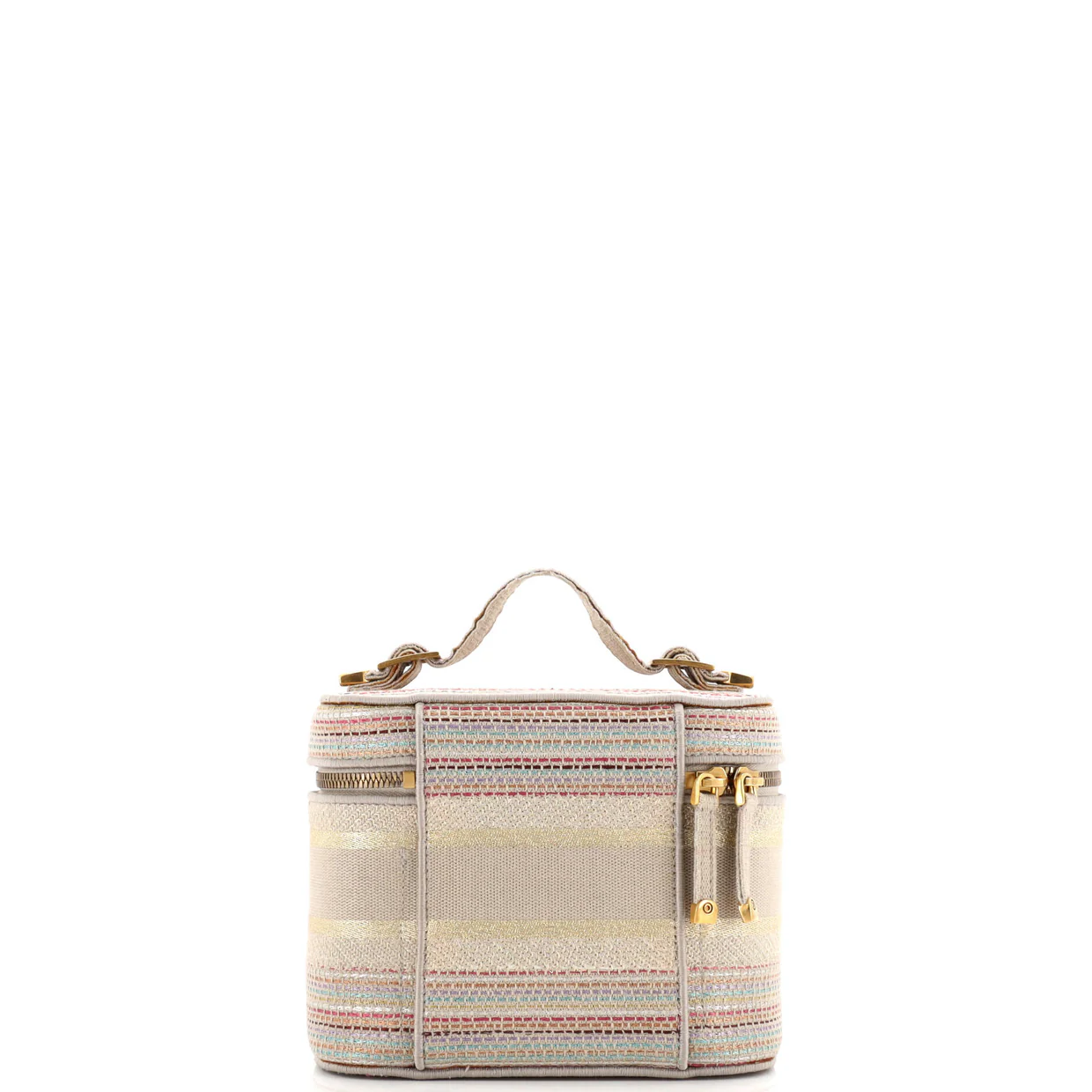 DiorTravel Vanity Case Cannage Embroidered Canvas - Deep Luxury