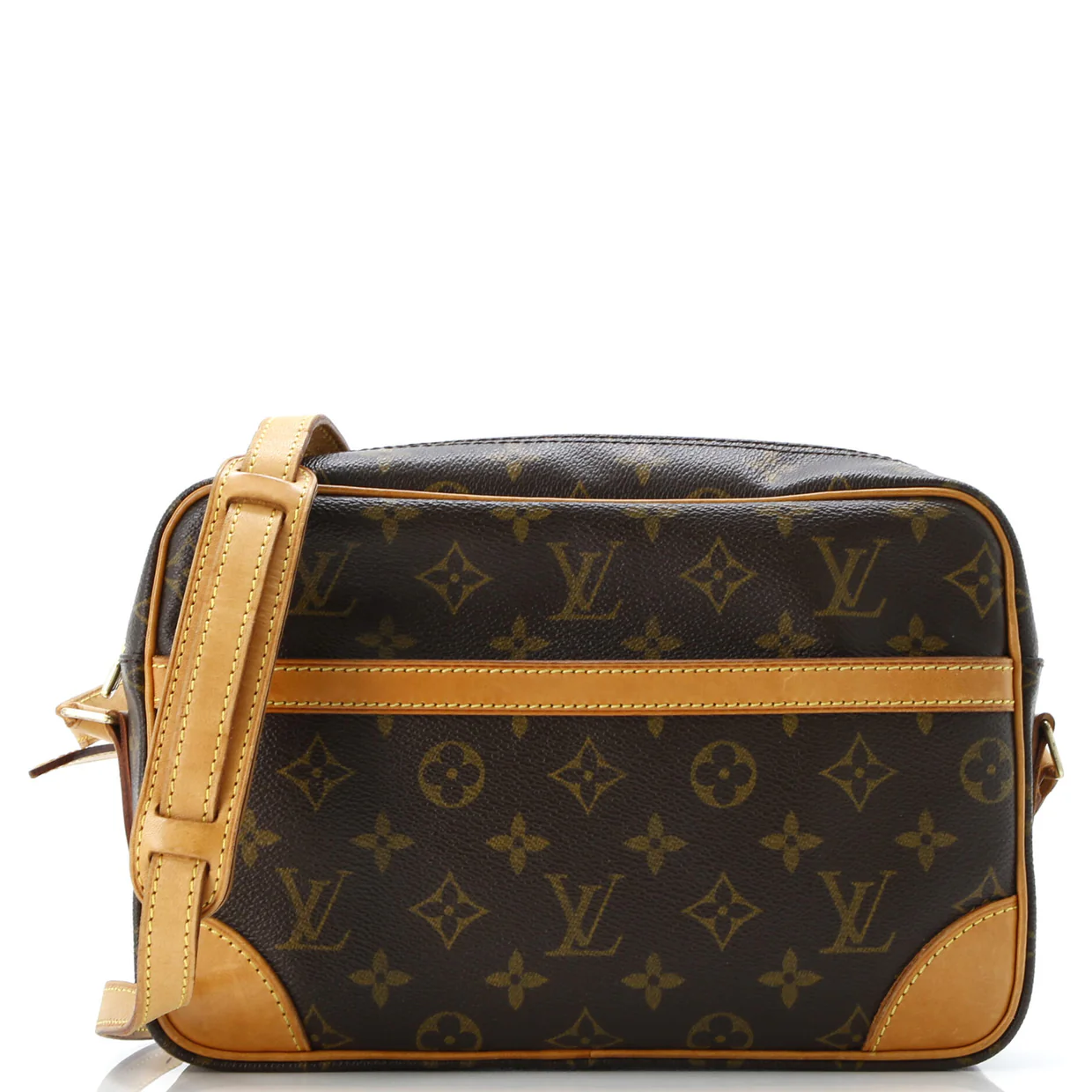 Trocadero Handbag Monogram Canvas 27 - Deep Luxury
