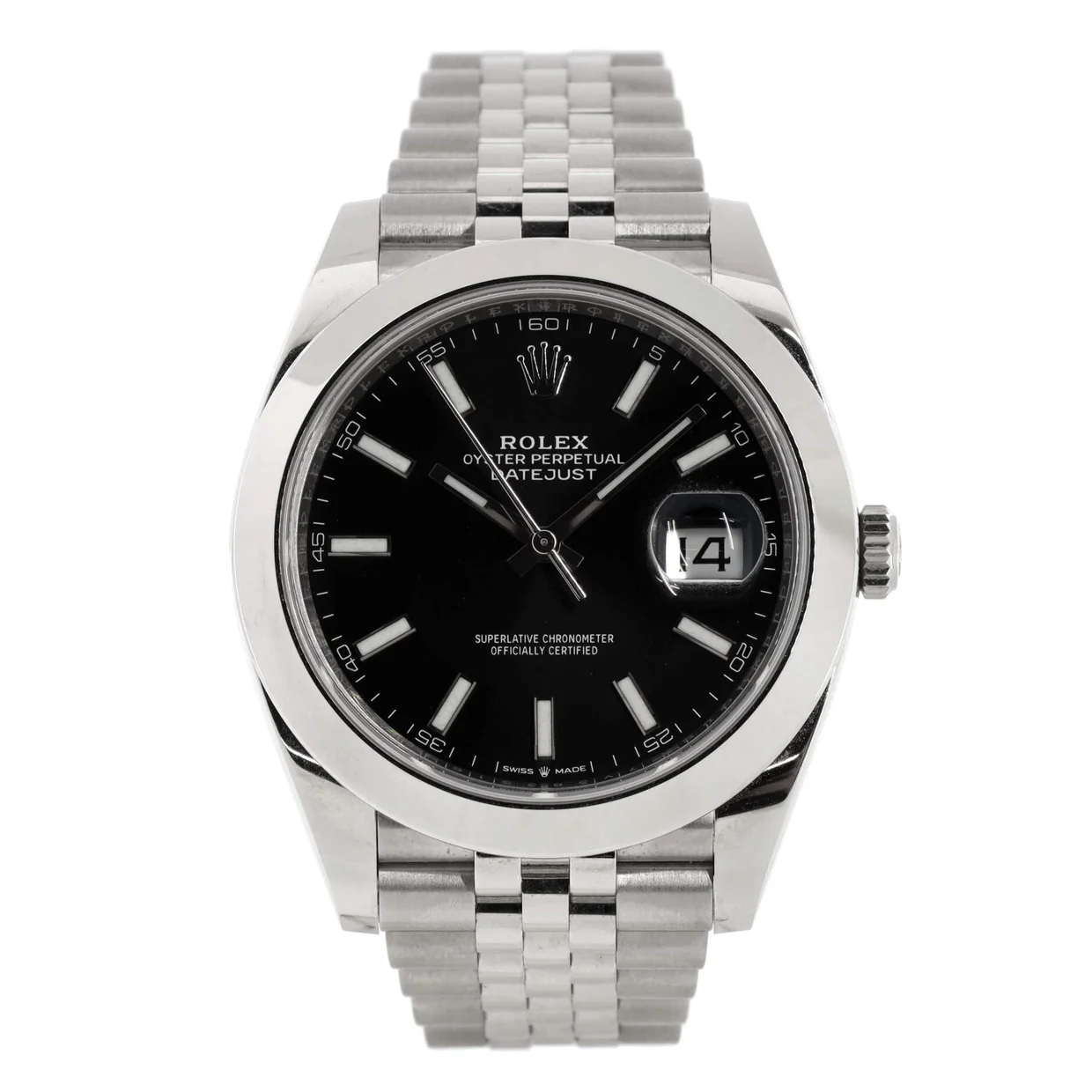 Oyster Perpetual Datejust Automatic Watch Stainless Steel 41 - Deep Luxury