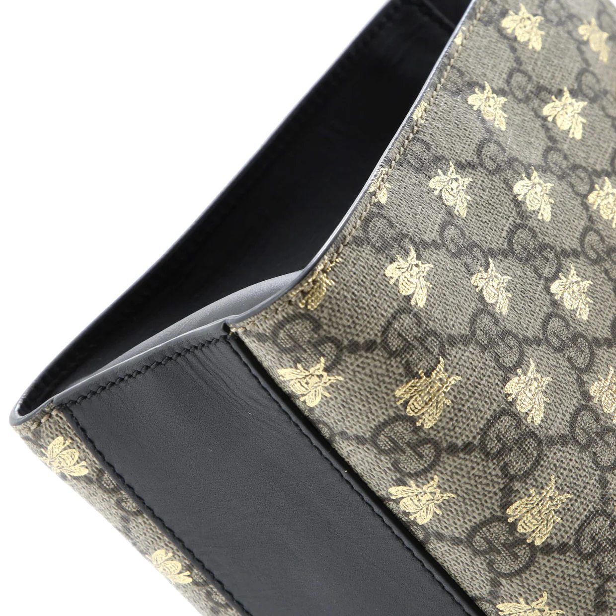 Padlock Chain Tote Printed GG Coated Canvas Small - Deep Luxury