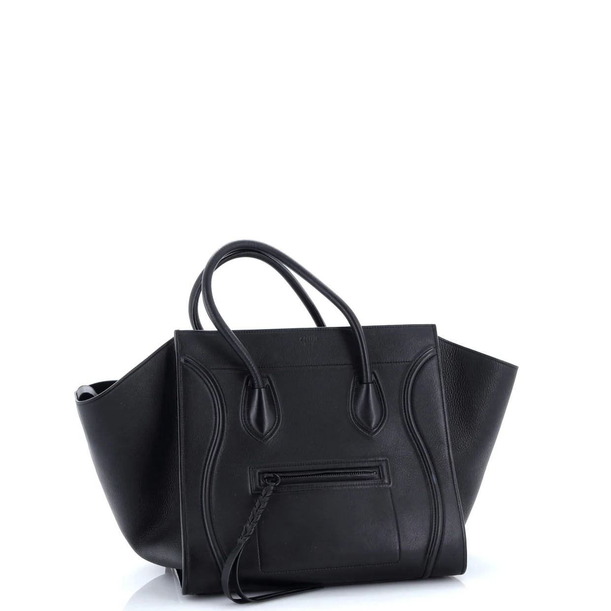 Phantom Bag Grainy Leather Medium - Deep Luxury