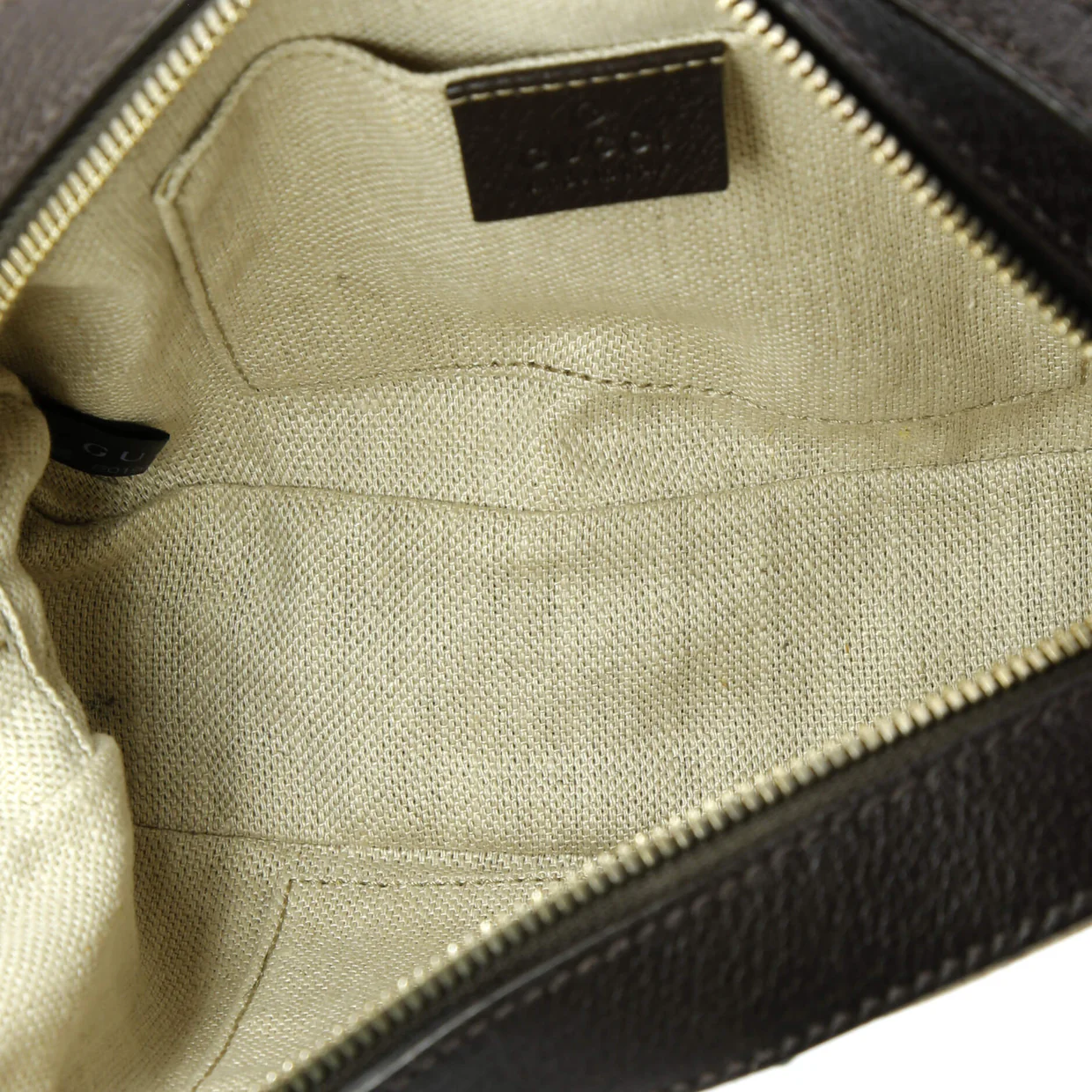 Bee Web Camera Bag GG Canvas - Deep Luxury