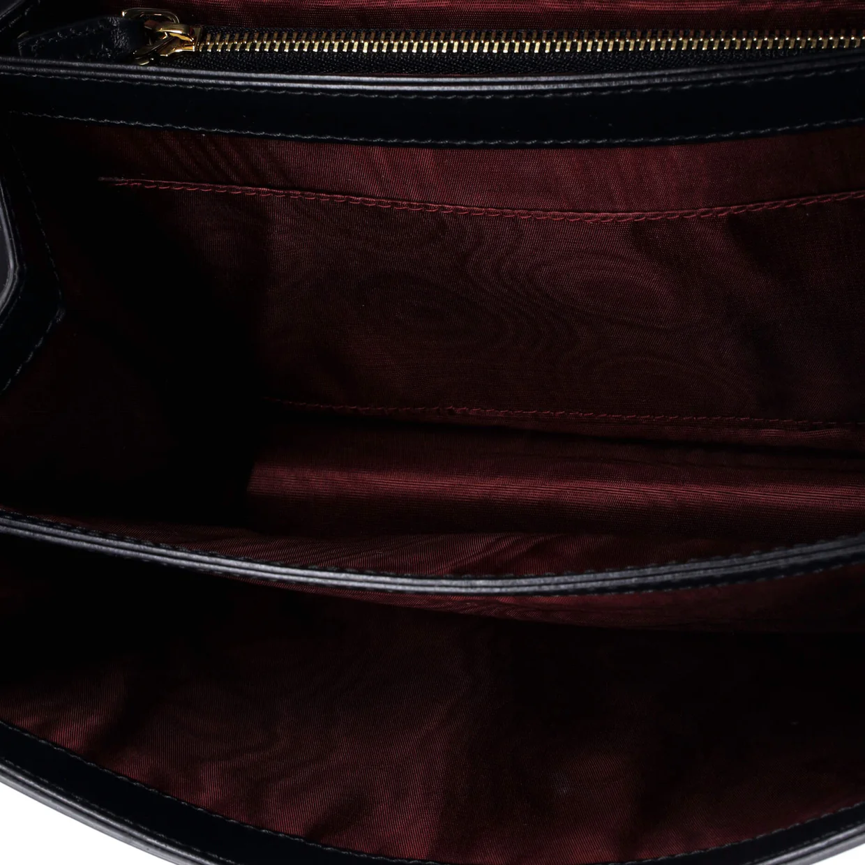 Zumi Flap Shoulder Bag Leather Small - Deep Luxury