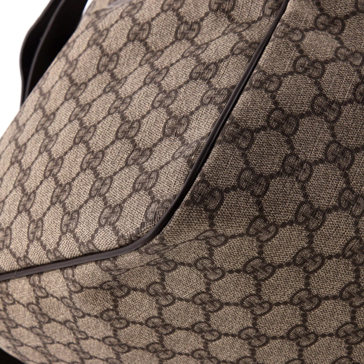 Carry On Convertible Duffle Bag GG Coated Canvas Medium - Deep Luxury