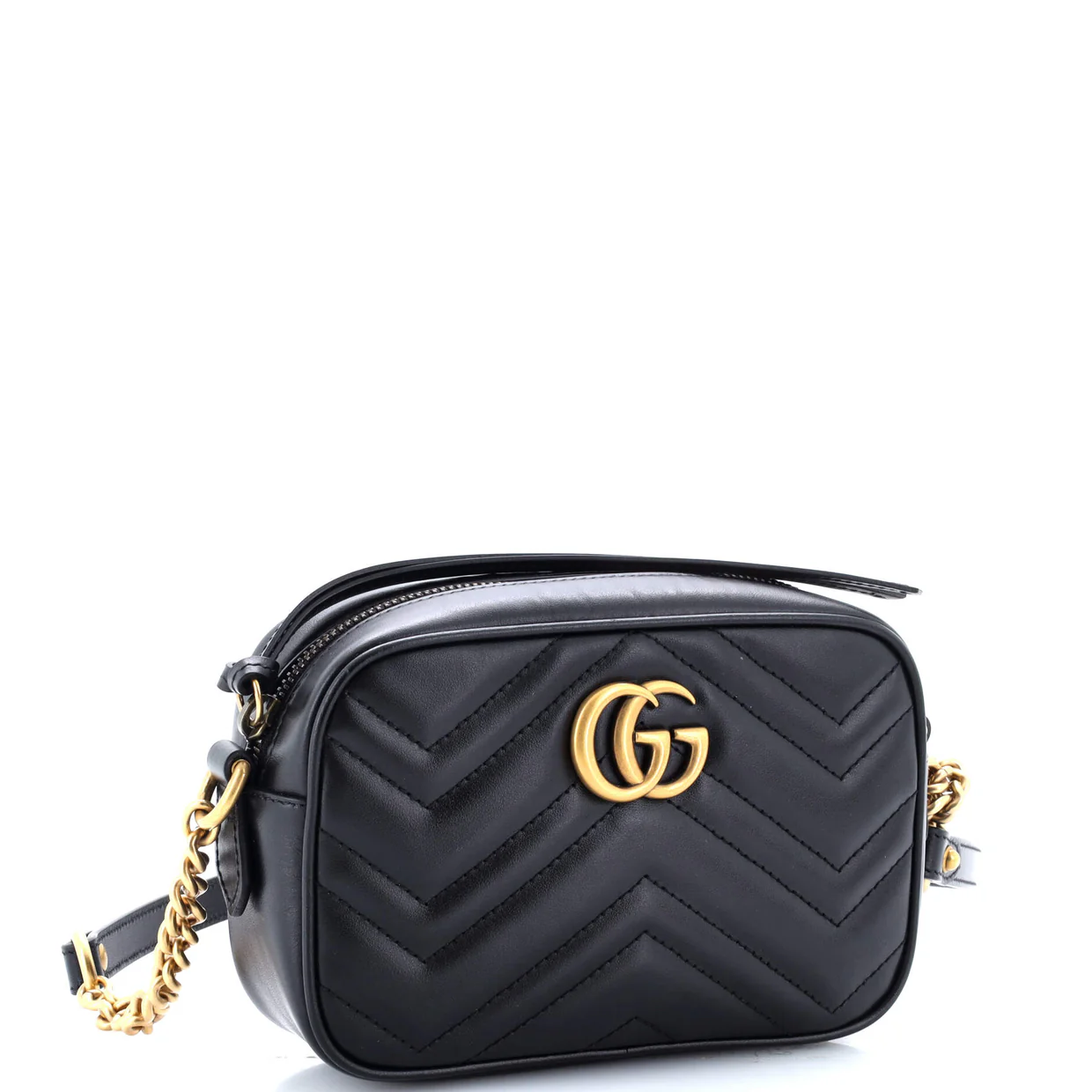 GG Marmont Shoulder Bag Matelasse Leather Mini - Deep Luxury