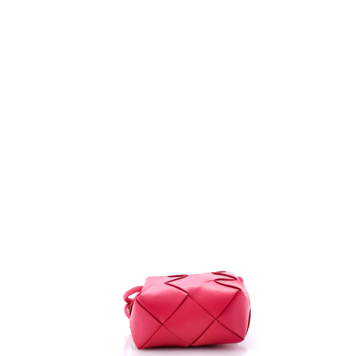 Cassette Camera Crossbody Bag Maxi Intrecciato Leather Mini - Deep Luxury