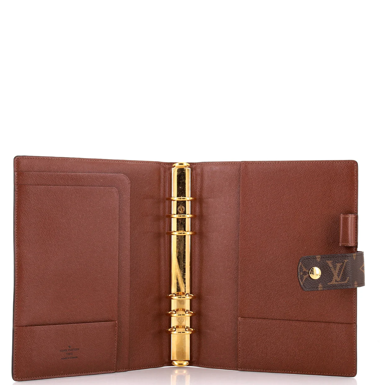 Ring Agenda Cover Monogram Canvas GM - Deep Luxury