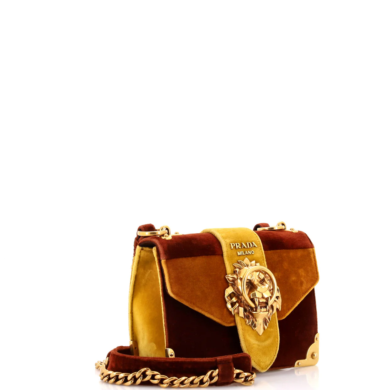 Animalier Cahier Convertible Shoulder Bag Velvet Small - Deep Luxury