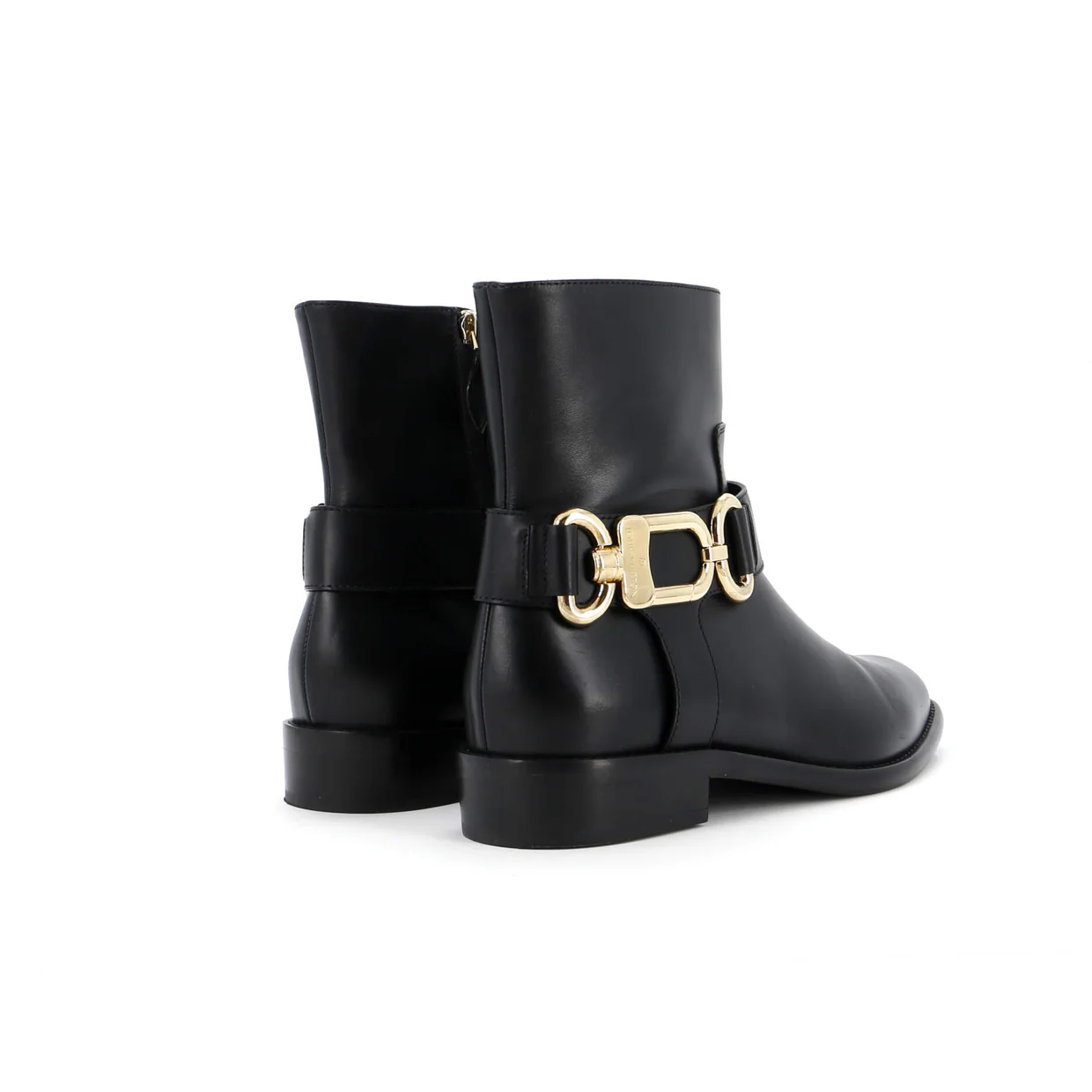 Women's Westside Flat Ankle Boots Leather - Deep Luxury