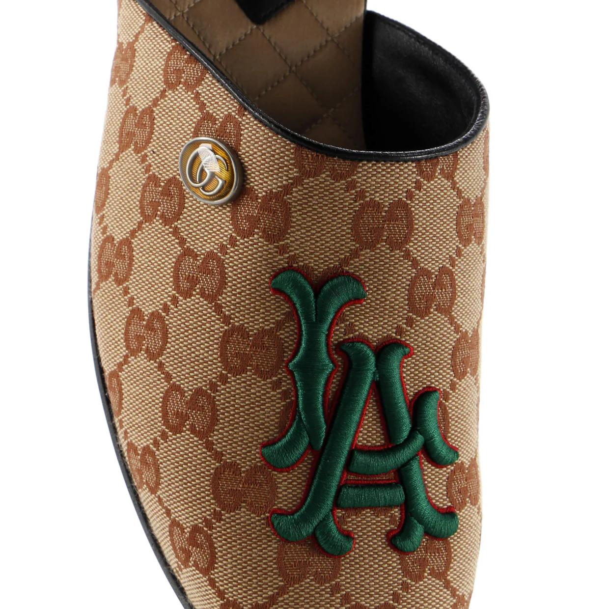 MLB Slippers Embroidered GG Canvas - Deep Luxury
