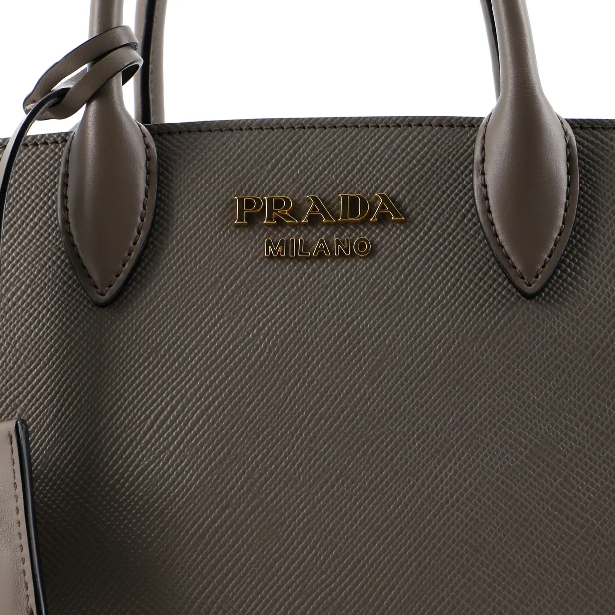 Bibliotheque Tote Saffiano with City Calf Small - Deep Luxury