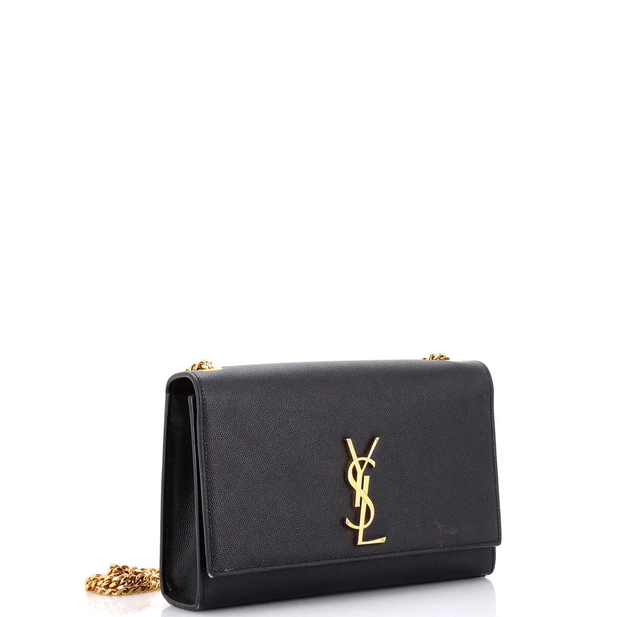 Classic Monogram Crossbody Bag Grainy Leather Medium - Deep Luxury
