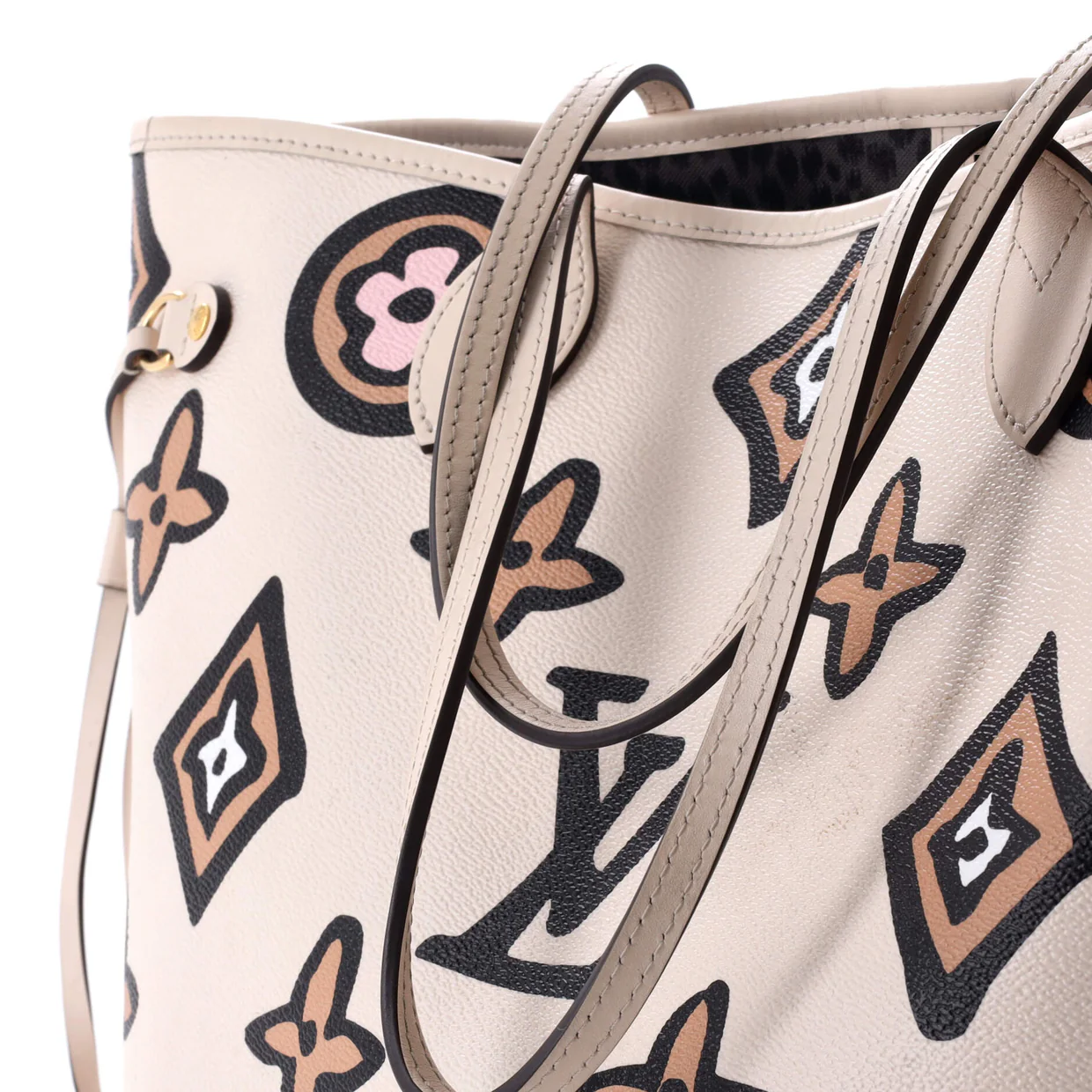 Neverfull NM Tote Wild at Heart Monogram Giant MM - Deep Luxury